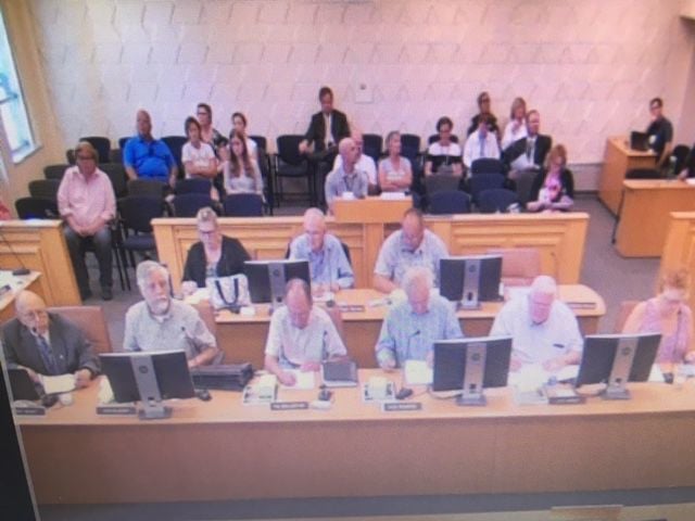County Board marijuana vote