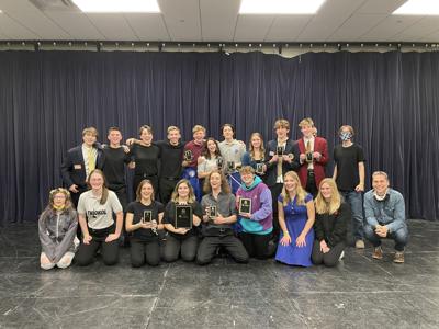 Badger High School theater students win awards in state competition