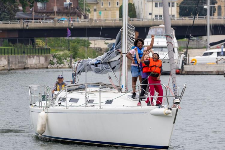 Boys and Girls Club sailing outing