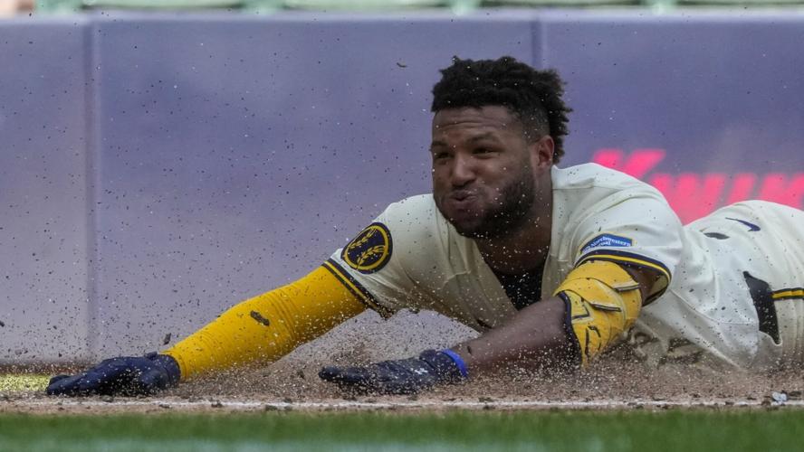 Rangers Brewers Baseball