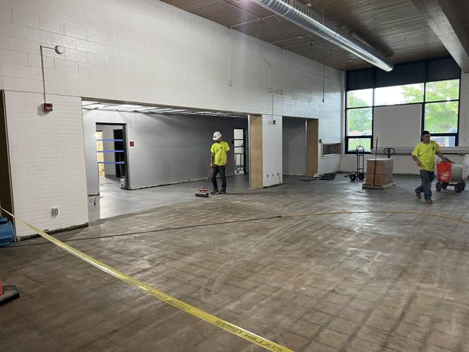 Renovations to Badger High School are expected to make the building more accessible and energy efficient