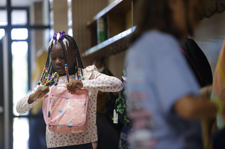 FIRST DAY OF SCHOOL AT BOSE ELEMENTARY