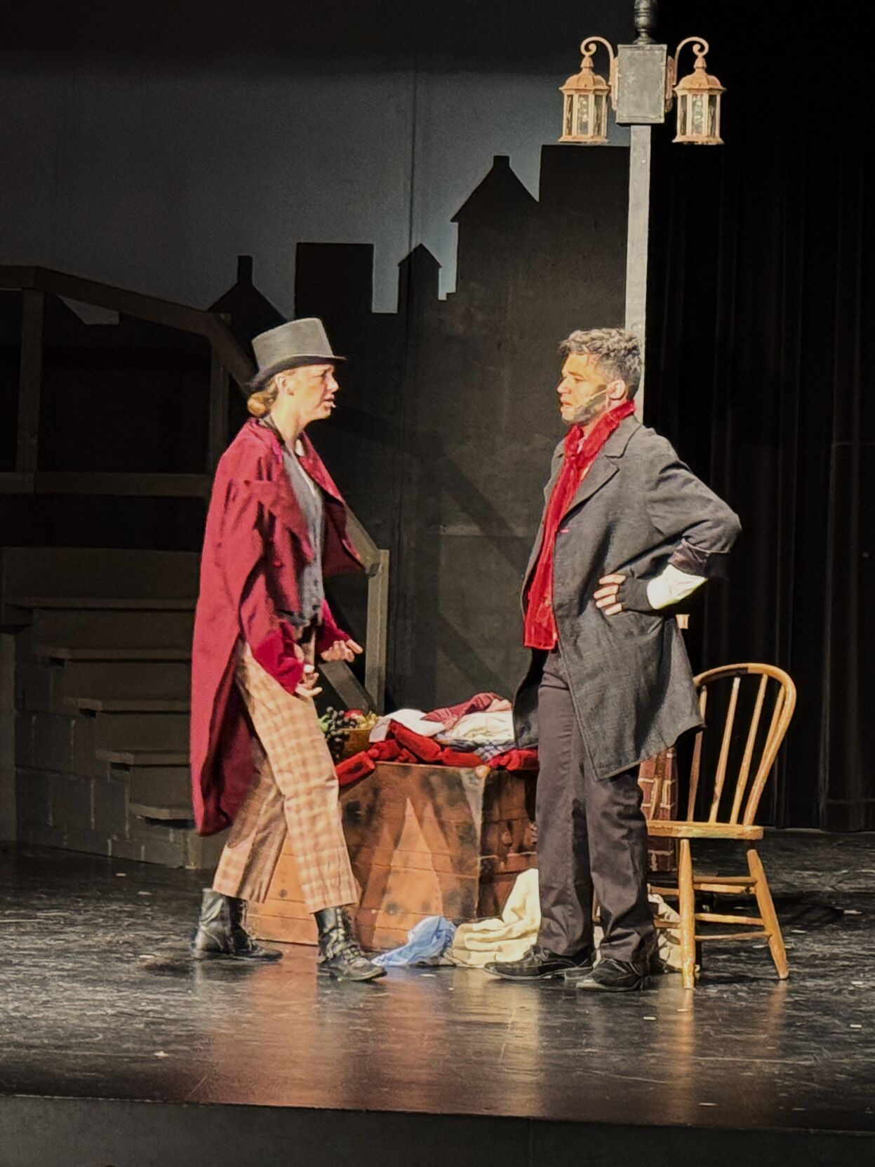 The Artful Dodger and Fagin, partners in crime