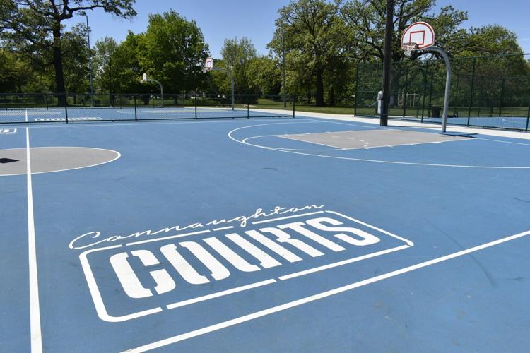 Lincoln Park basketball courts