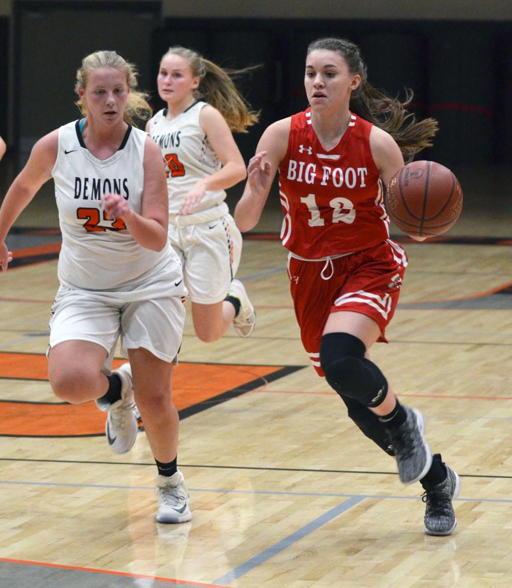 Big Foot S Courier Breaks Scoring Record Basketball