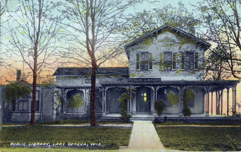 First Lake Geneva library Mrs. Tamlin's rooming house