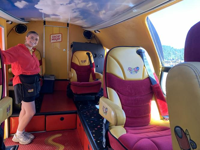 Wienermobile Interior