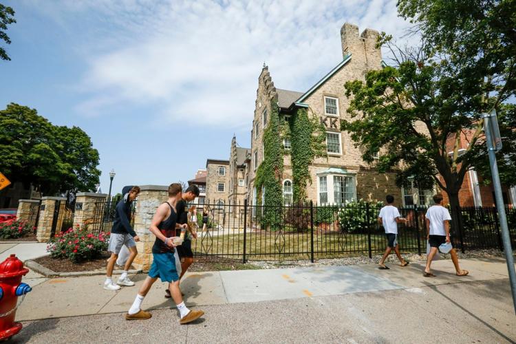 UW-Madison Greek Row on Langdon Street