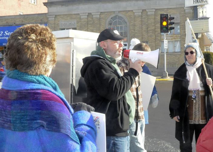 Chris Deford explains why he is taking part in the march