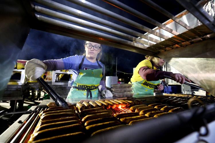 On the grill