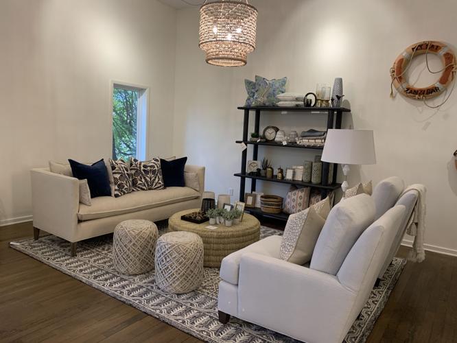 Furniture displays have been set up at Studio M Interiors