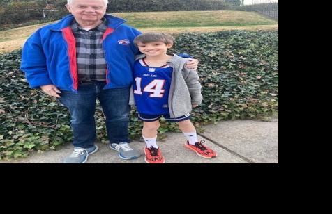 Grandfather and grandson