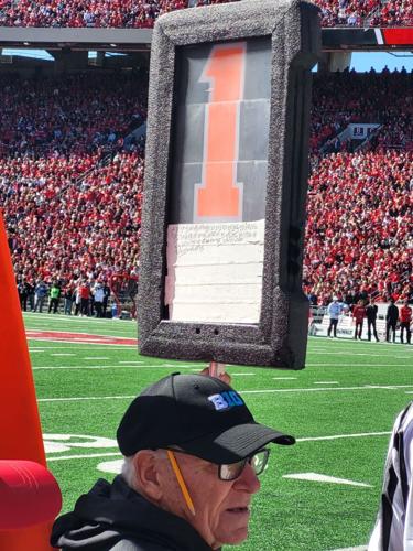 Dick Snyder with down box