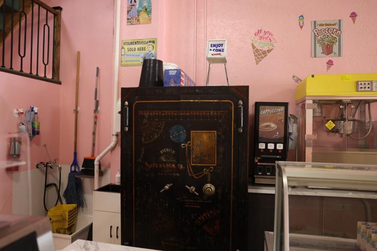 1877 safe left in 218 Sixth St. building