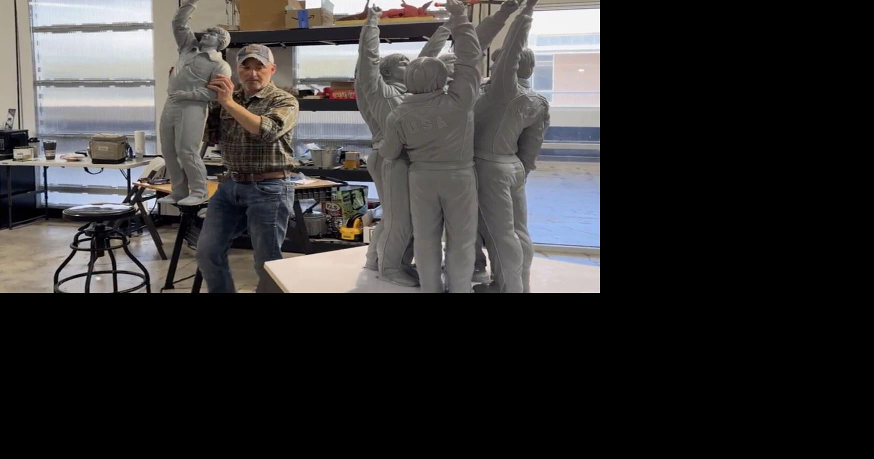 Far from Madison, bronze monuments planned for Eric Heiden, 'Miracle on Ice' heroes