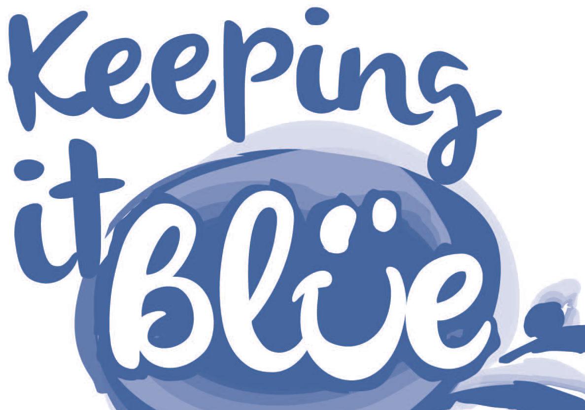 Keeping It Blue logo for guest columns