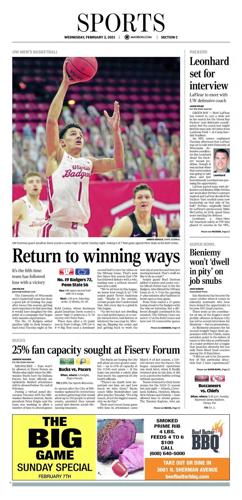 6. Feb 3, 2021 - Sports cover