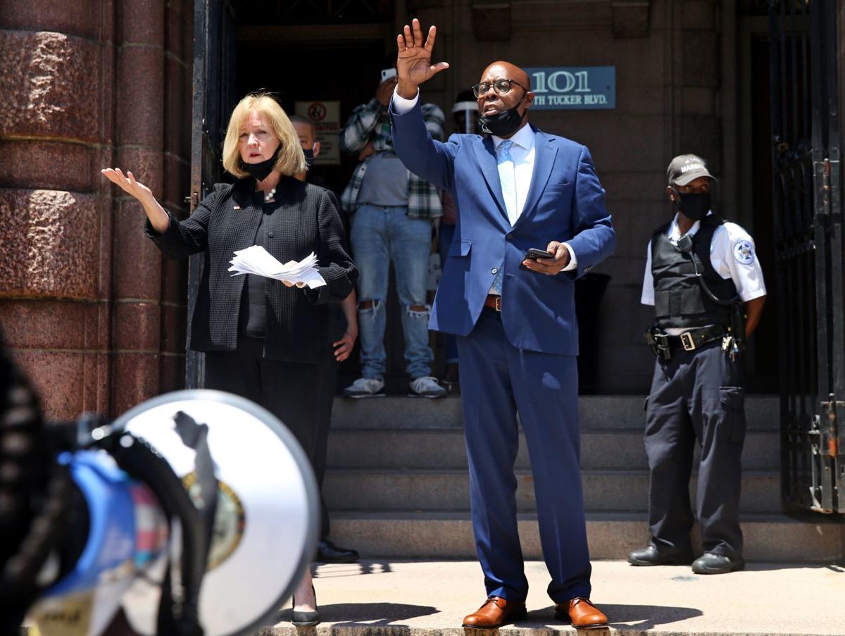 Protesters continue to demand to shut down the workhouse