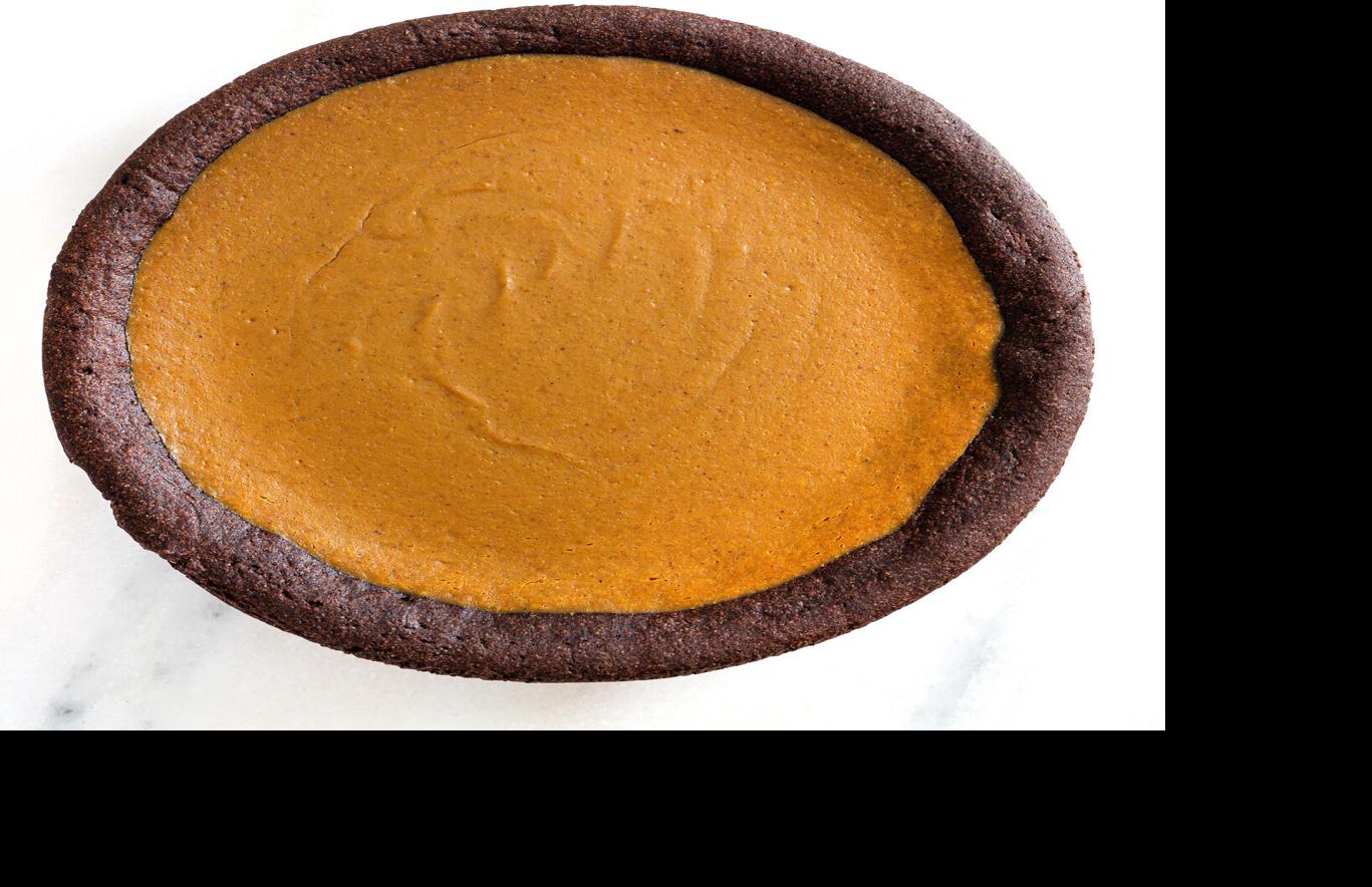 Roasted kabocha pie