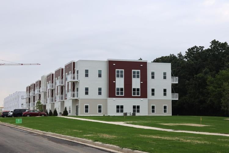First building of Pritchard Park Place completed