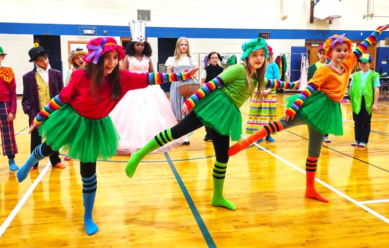 Reek Elementary School rehearsals for "The Wizard of Oz"
