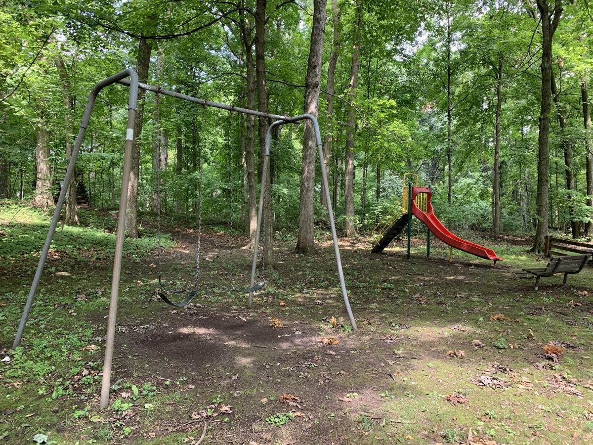 Cobb Park includes playground equipment which children may use during their visit