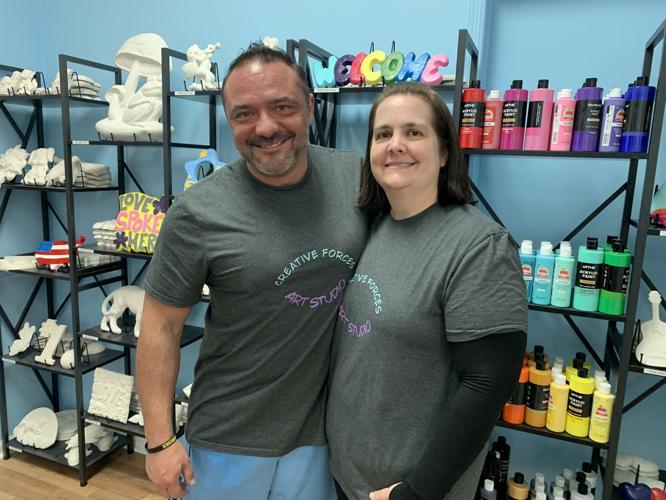 David and Paula Verducci recently opened Creative Forces Art Studio in Lake Geneva