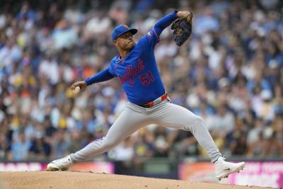 BASEBALL-MLB-MIL-NYM/
