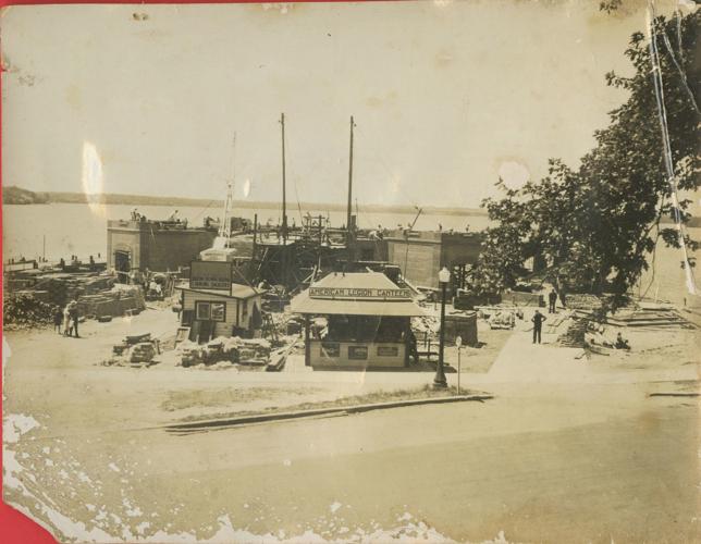 Canteen and Riviera construction 1930s