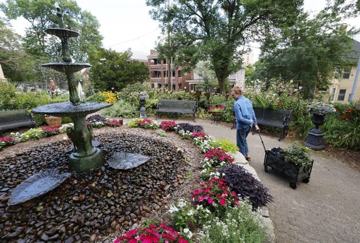 Taylor Blair at the Period Garden Park