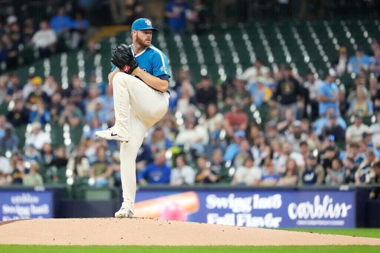 Nationals Brewers Baseball