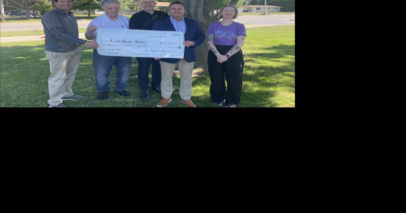 Local church donates funding to assist graduating students