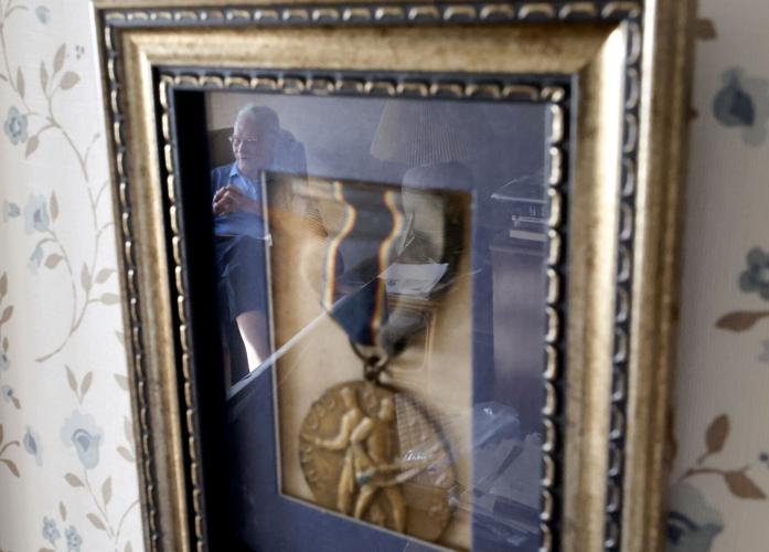 Medals of WWII veteran John Storer