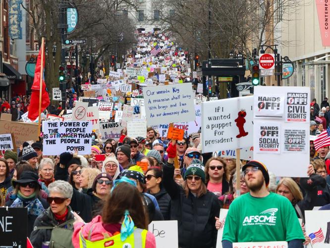 Protest at the state Capitol