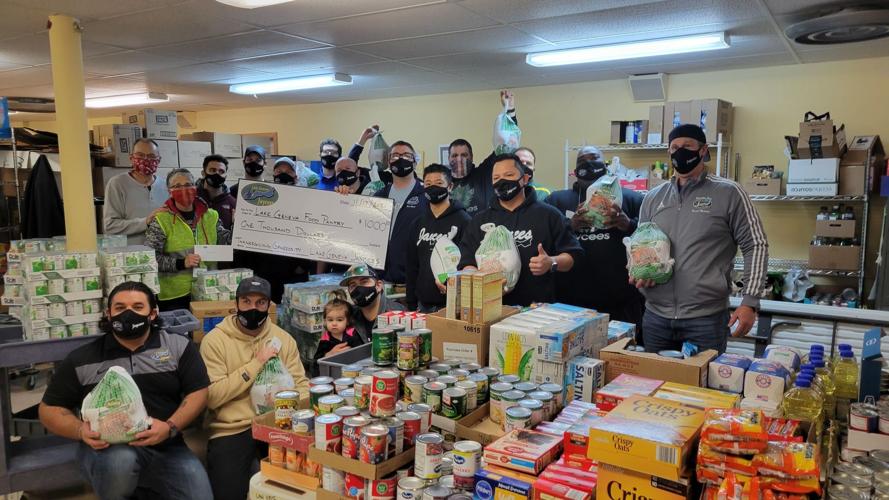 Jaycees at Lake Geneva Food Pantry November 2021