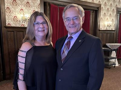 Kathleen and Peter Barca