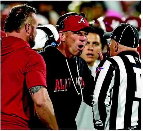 ALABAMA COACH CLAPS BACK AT CRITICS FOLLOWING CFP VICTORY