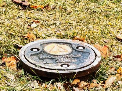 Monitoring well at the site of the former Doug's Standard, 135 Milwaukee St. in Clinton