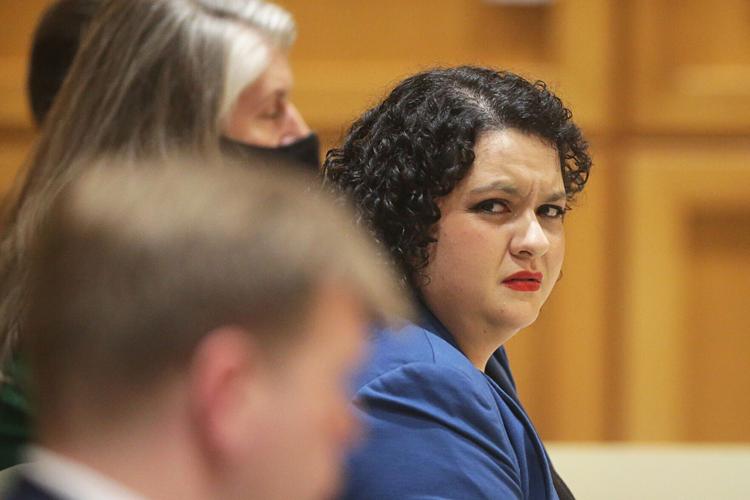 Crystal Vera at Halderson sentencing