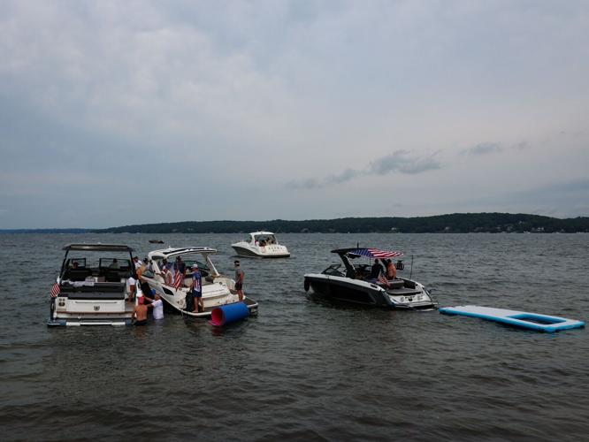 Lake Geneva storm