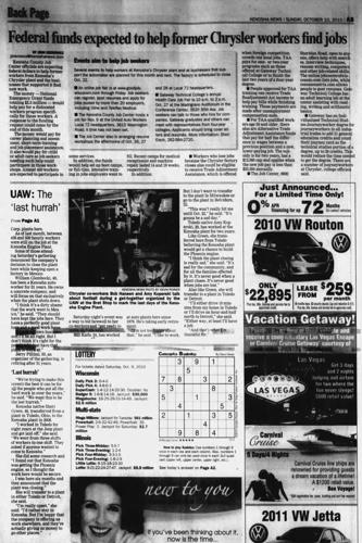 Kenosha News 2010: Engine plant closing continued