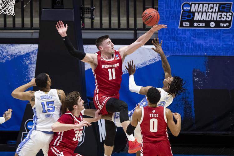 NCAA North Carolina Wisconsin Basketball