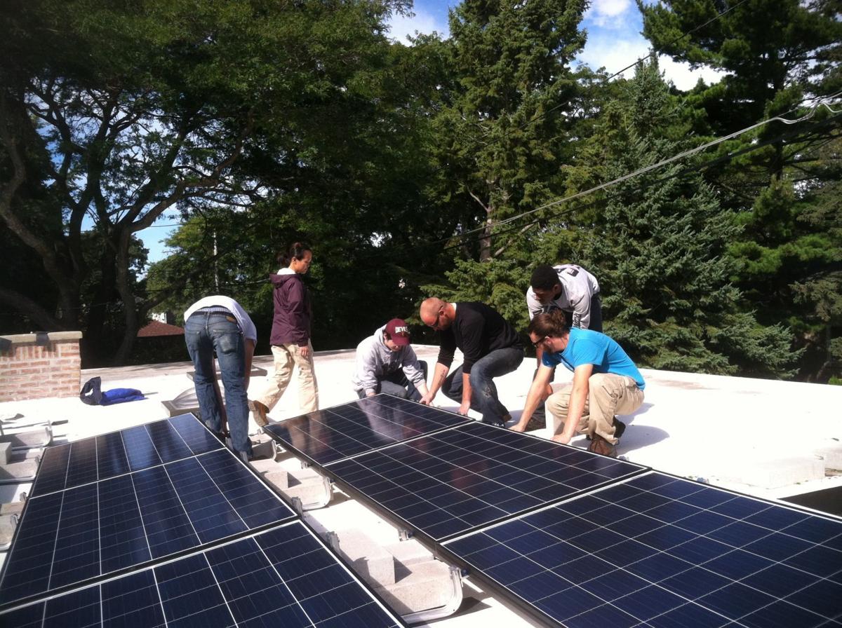 North side installation