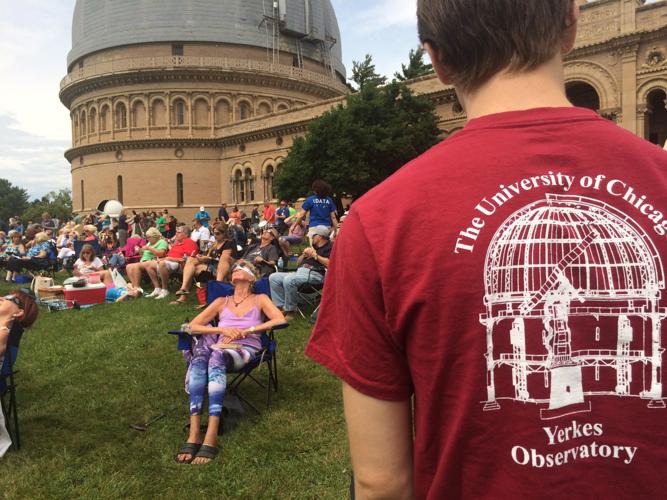 Yerkes Photos eclipse party