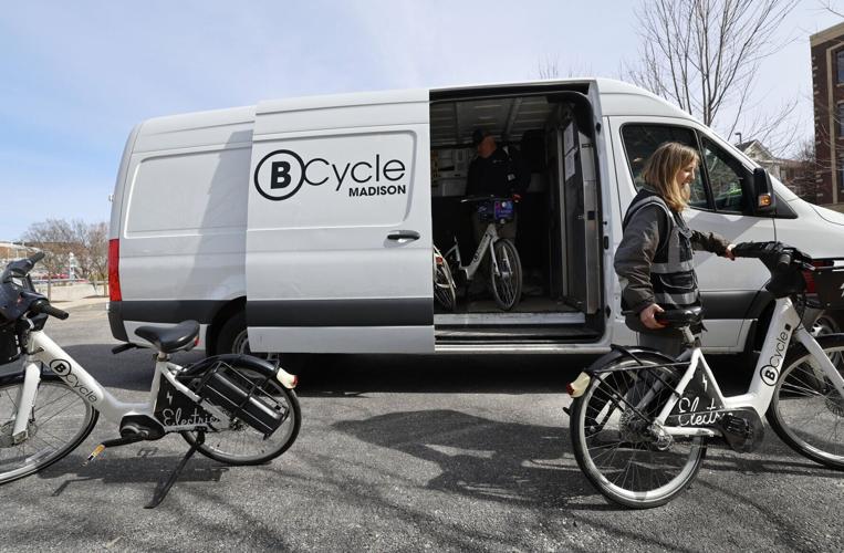 BCycle Madison delivers rental bikes