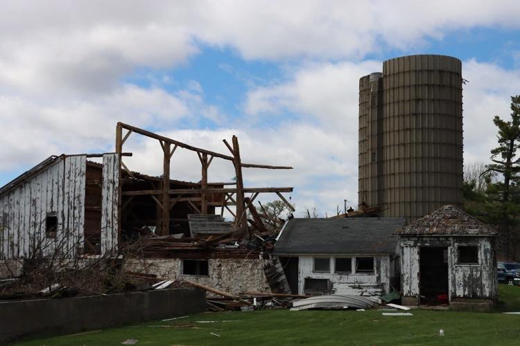 Tornado damage