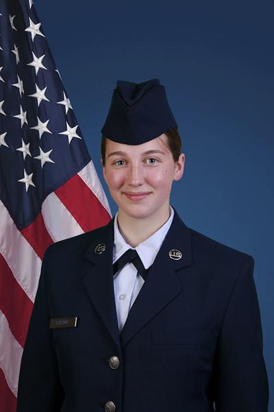 Piper Radtke Badger grad in military training