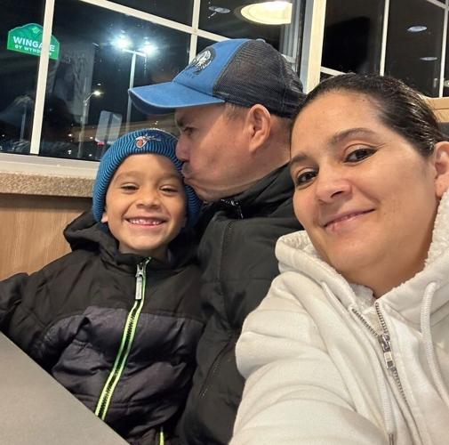 Diana Socha Torres, partner, son