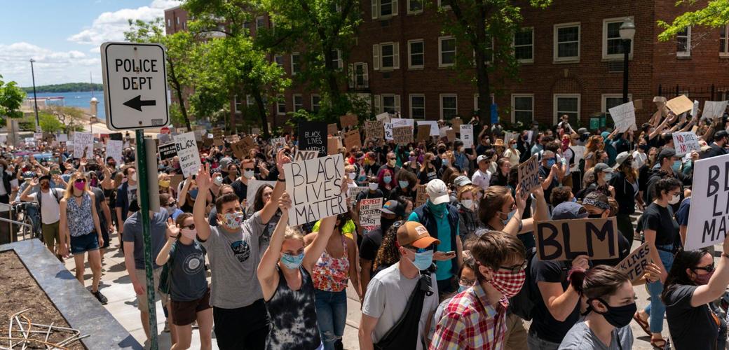 "Justice for George" rally in Madison