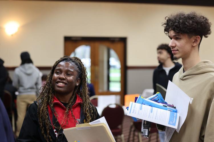 Kyasia Sims and Jayden Jackson